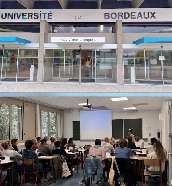 Formation du DU d’hypnose médicale clinique et thérapeutique de Bordeaux.